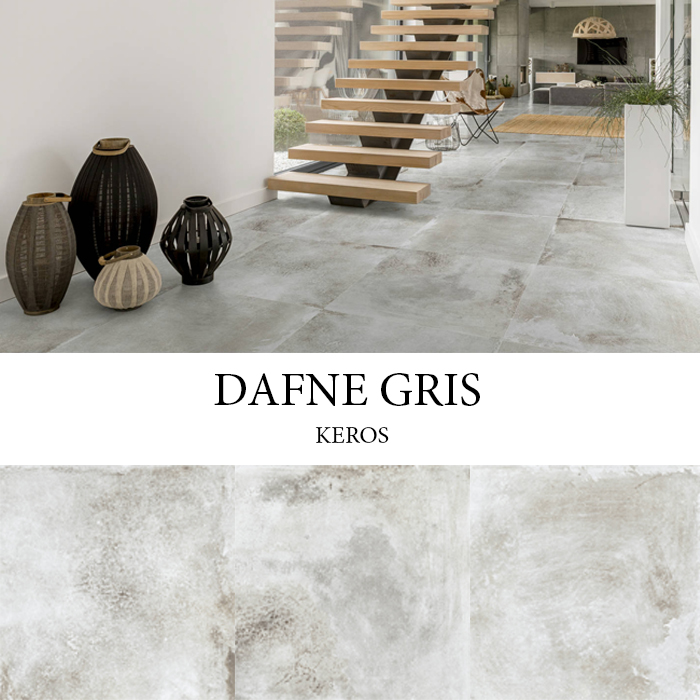 KEROS DAFNE GRIS 80x80